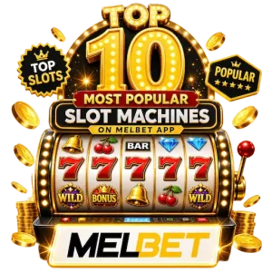 Top 10 Most Popular Slot Machine on Melbet App